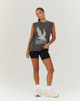 ESSENTIALS EAGLE TANK - FADED ONYX