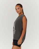 ESSENTIALS EAGLE TANK - FADED ONYX