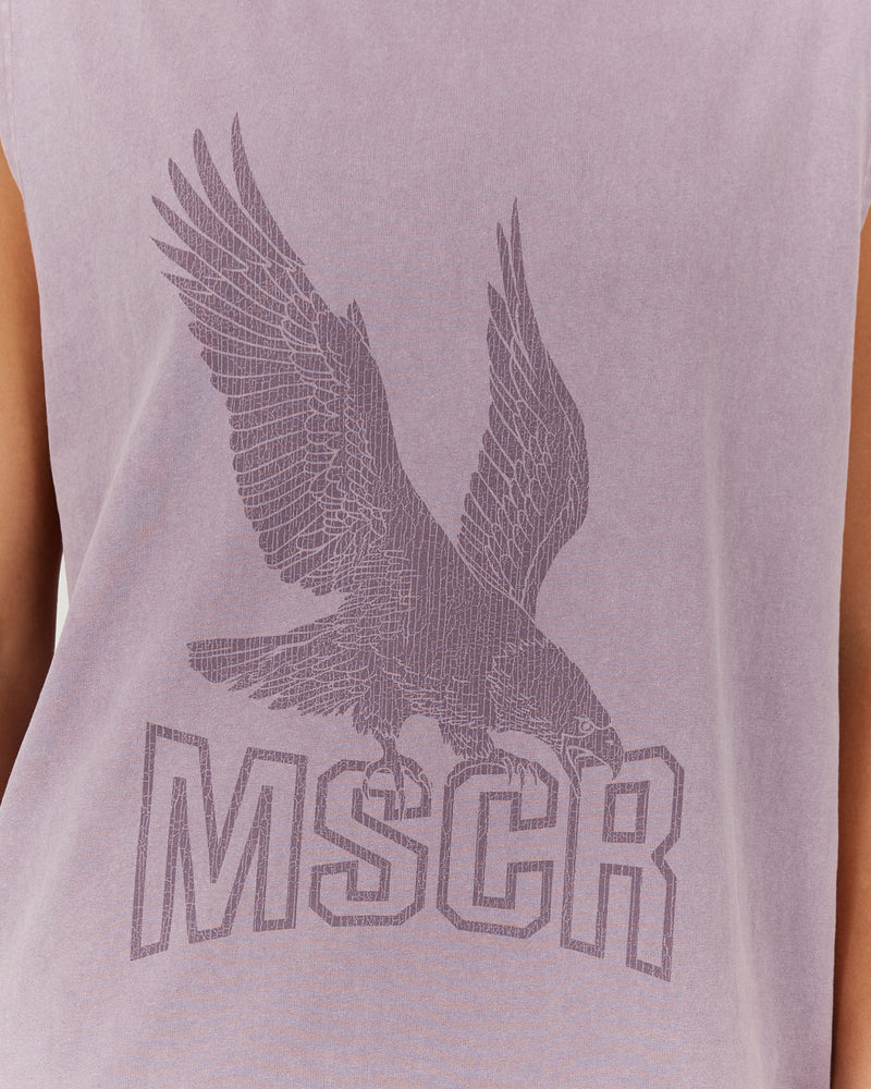 ESSENTIALS EAGLE TANK - FADED PLUM