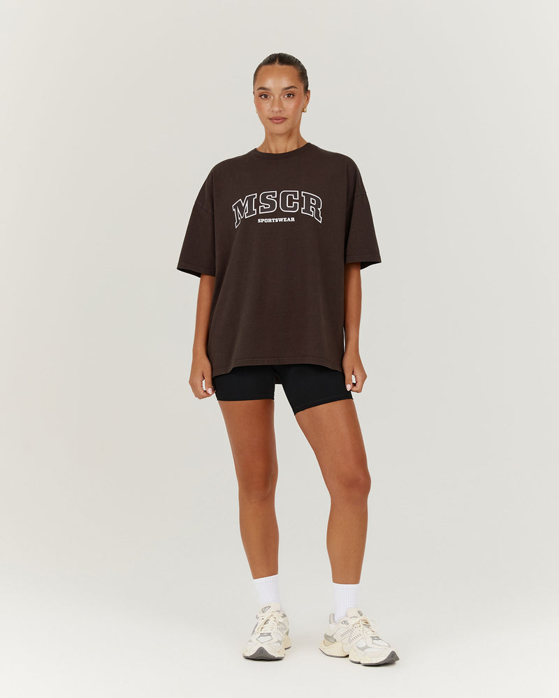 ESSENTIALS MSCR TEE - FADED OAK