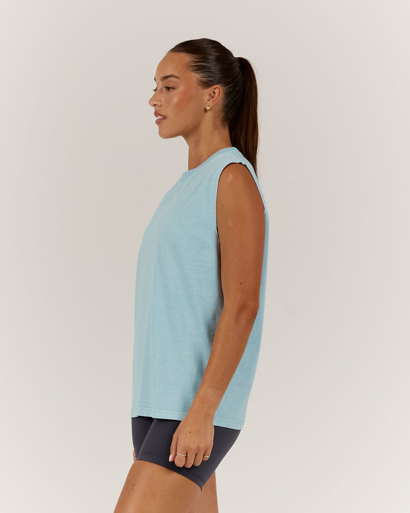 ESSENTIALS TANK - FADED BLUE