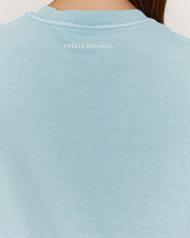 ESSENTIALS TANK - FADED BLUE