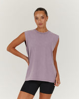 ESSENTIALS TANK - FADED PLUM