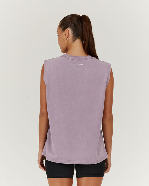 ESSENTIALS TANK - FADED PLUM