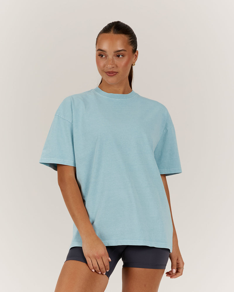 ESSENTIALS TEE - FADED BLUE