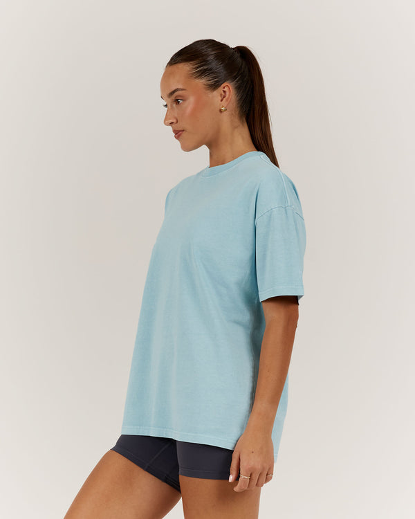 ESSENTIALS TEE - FADED BLUE