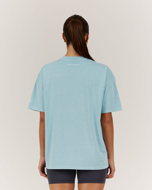 ESSENTIALS TEE - FADED BLUE