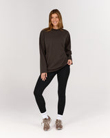 ESSENTIALS LONG SLEEVE TEE - FADED OAK
