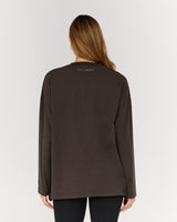 ESSENTIALS LONG SLEEVE TEE - FADED OAK