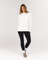 ESSENTIALS LONG SLEEVE TEE - OFF WHITE
