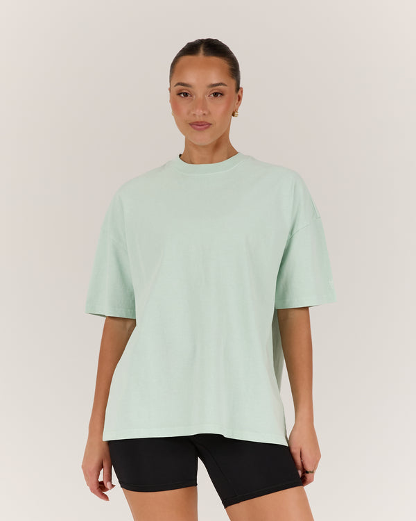ESSENTIALS TEE - FADED MINT