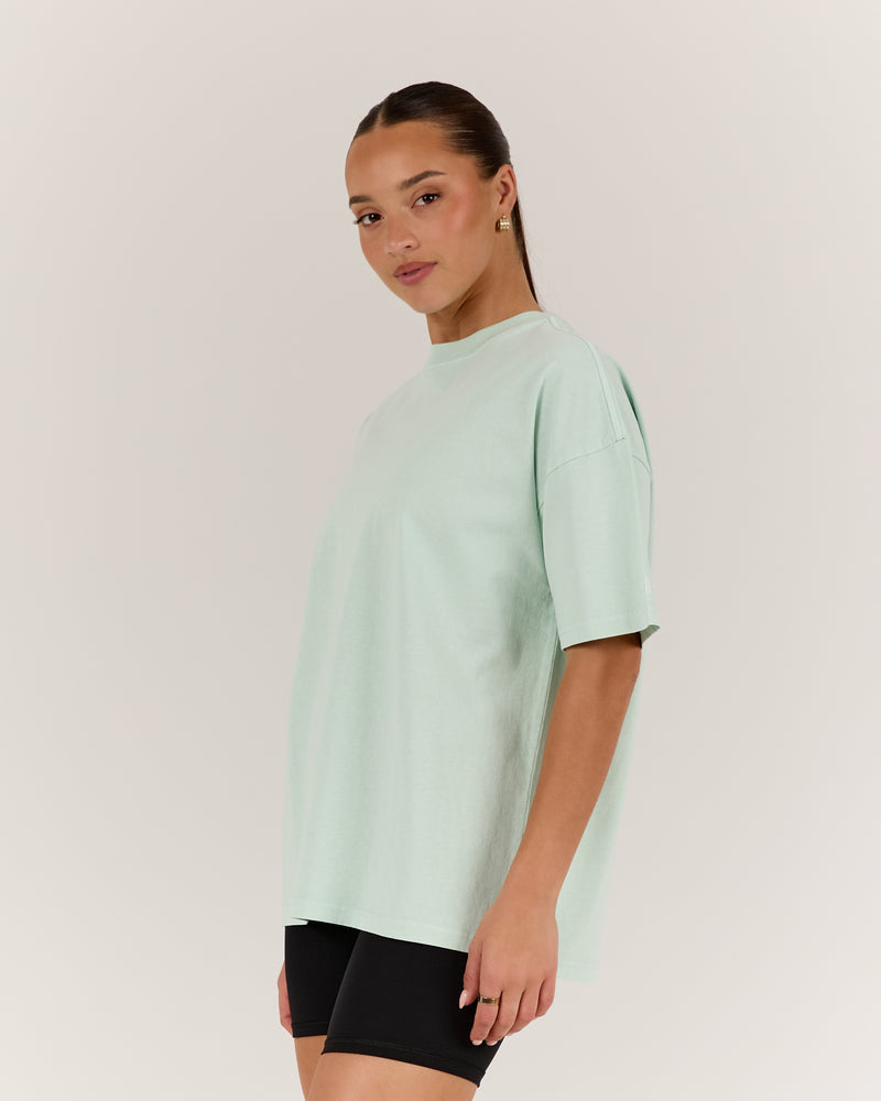 ESSENTIALS TEE - FADED MINT
