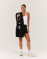 EVOLUTION BEACH TOWEL - BLACK