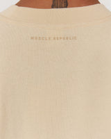 EVOLUTION RETRO TEE - WOOD ASH