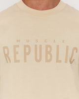 EVOLUTION RETRO TEE - WOOD ASH