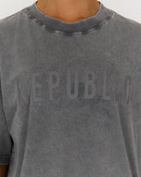 EVOLUTION VINTAGE TEE - SHELL