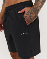 EVOLVE II SHORTS 7.5" - BLACK