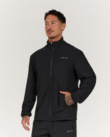 EVOLVE II WINDBREAKER JACKET - BLACK