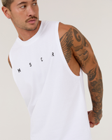 ROCKY MUSCLE TANK - WHITE