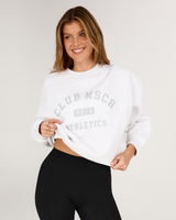 CLUB MSCR HEAVYWEIGHT CREW - SNOW GREY