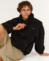DIVISION SHERPA JACKET - BLACK