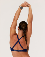 MOTION 360 CROSS BACK RUNNING BRA - AR SONIC BLUE