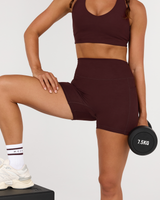 MOTION 360 SHORTS 4" - RAISIN