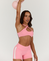 LUXE STRAPPY ASYMMETRIC BRA - LILLY BLOSSOM