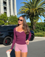 LUXE MINI SHORTS - BLOOM