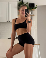AIRE SHORTS 4" - BLACK
