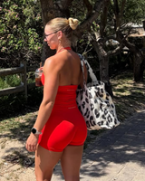 LUXE HALLY TOP - FIERY RED