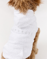 DOG HOODIE - SNOW GREY