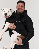 DOG HOODIE - BLACK