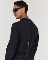 ASPIRE LONG SLEEVE TEE - BLACK