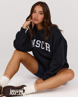 CLASSIC CREW JUMPER - MIDNIGHT NAVY MSCR COLLEGIATE