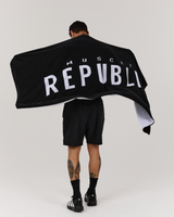 EVOLUTION BEACH TOWEL - BLACK