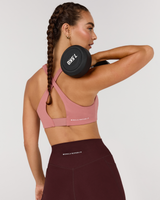 MOTION 360 CROSS BACK BRA - DUSTY ROSE