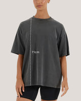 ESSENTIALS TEE - FADED ONYX