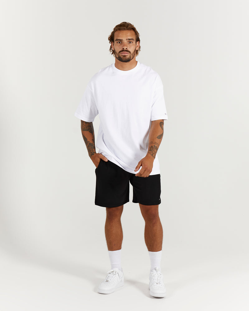 LIGHTWEIGHT OVERSIZED TEE - WHITE