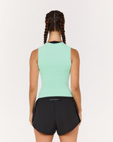 FLUID TANK TOP - MINT