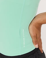FLUID TANK TOP - MINT
