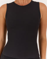 FLUID TANK TOP - BLACK