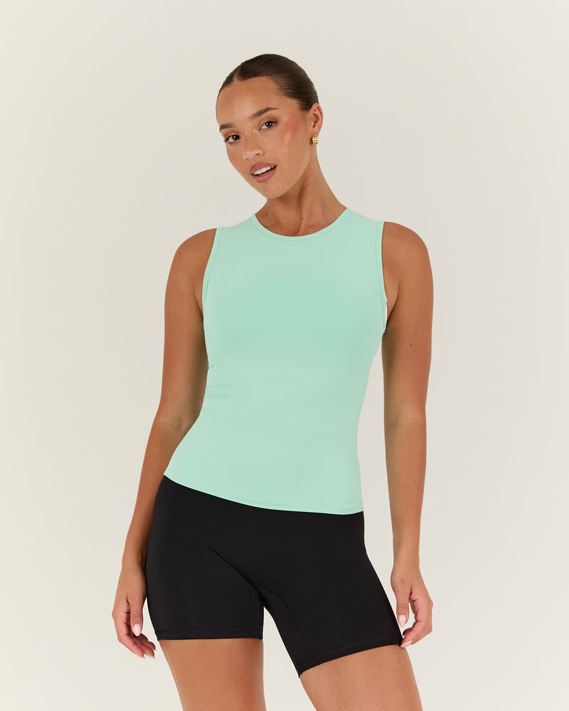 FLUID TANK TOP - MINT