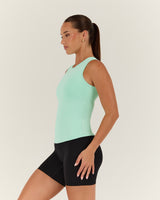 FLUID TANK TOP - MINT