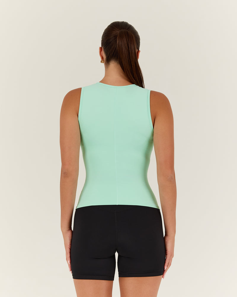 FLUID TANK TOP - MINT