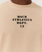 MEN'S OVERSIZED WAFFLE LONG SLEEVE TEE - GRAIN FOUNDRY