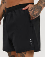 FUNCTION SHORTS  5" - BLACK