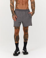 FUNCTION SHORTS  5" - LAVA SMOKE