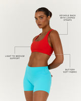 LUXE NINA BRA - FIERY RED