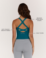 MOTION 360 MOVEMENT TOP - DYNAMIC TEAL
